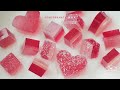 쫄깃한~ 석류 젤리 만들기 : Chewy Pomegranate Jelly Recipe | Cooking tree