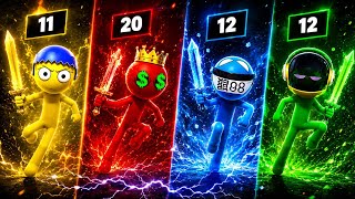 My friends are strong | Stickman BESTMINIGAMES Tournament - Stickman Party 1 2 3 4 Player 2026