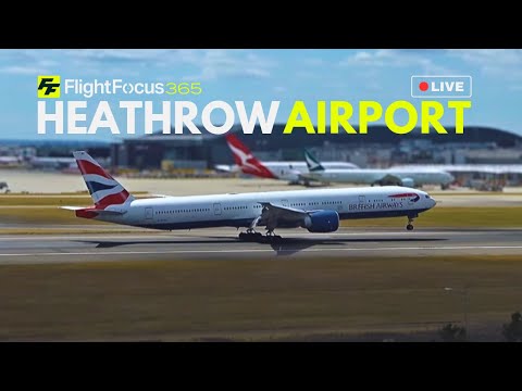 Heathrow Airport Live - Tuesday 9th September 2025