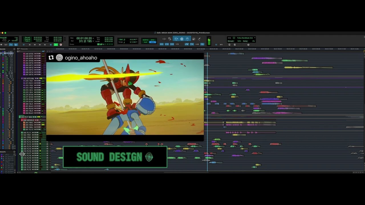 Megaman Zero Anime (By Ogino) + Re-score and Sound Design by Fernando Cañedo/Data Estelar Estúdios