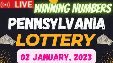 Pennsylvania Evening Lottery Draw Results - 02 Jan, 2023 - Pick 2 - Pick 3 - Pick 4 & 5 - Powerball