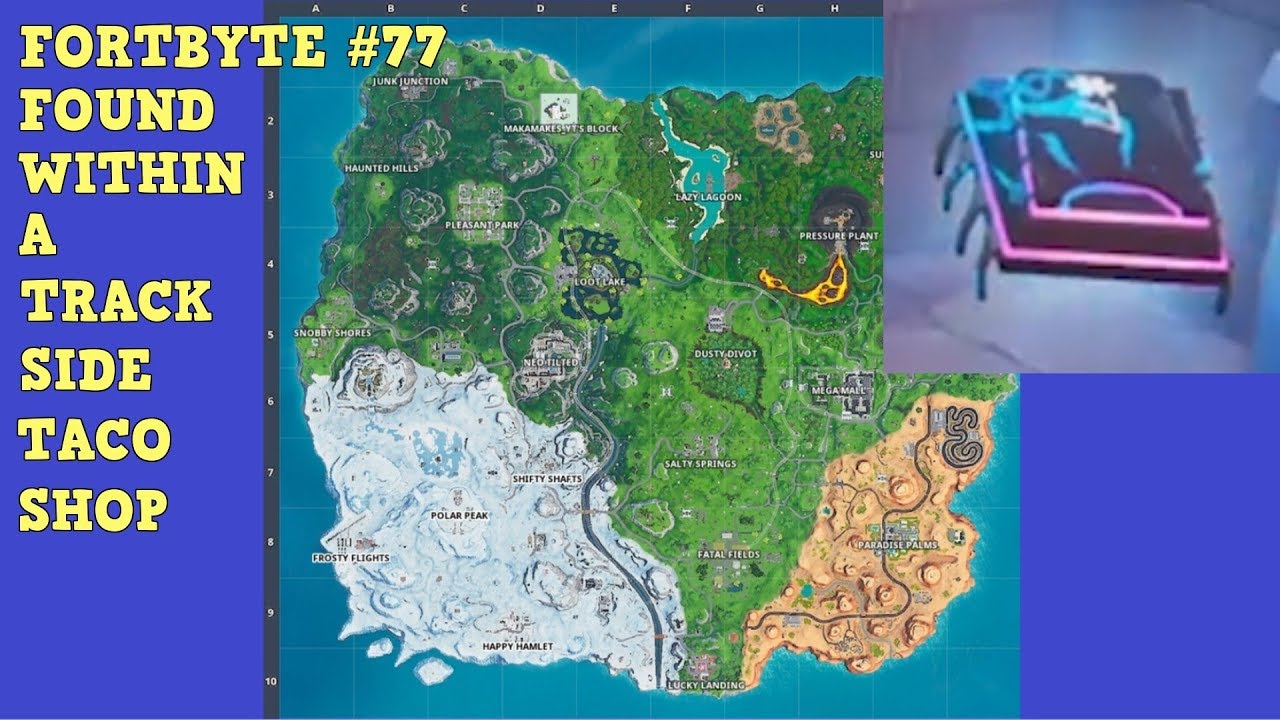 Fortbyte #77 - Found within a Track side Taco Shop