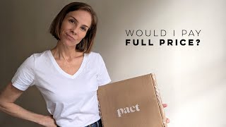 Mini-haul from Pact  |  Minimalist organic basics screenshot 4
