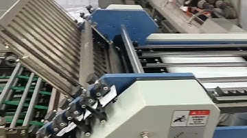 Automatic high speed leaflet manual folding machine paper folder