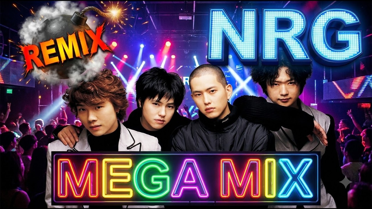 [MEGA MIX] NRG 신나는 댄스곡 메가 댄스 믹스 커버 | 드라이브·운동·파티 필수 플레이리스트 [AI COVER]