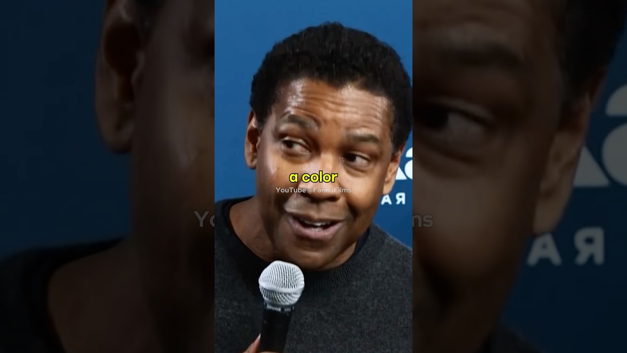 Denzel Washington: “It’s Not Color, It’s Culture” 