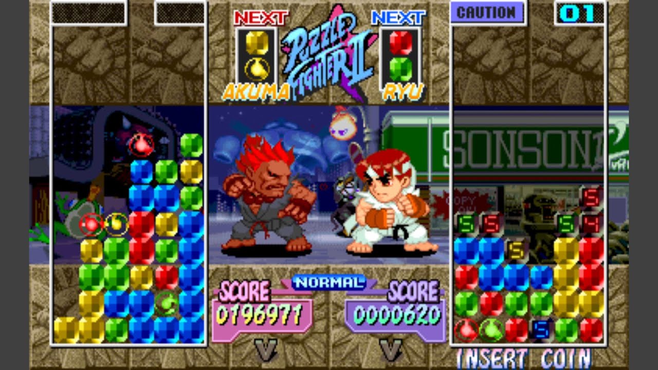Street Fighter II: The World Warrior Akuma Super Puzzle Fighter II