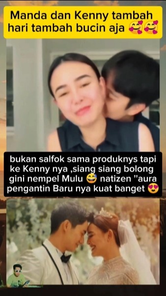 pengantin baru tambah bucin aja nih 🥰