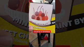 'Mini DIY paint by numbers kit' painted by a non-artist
