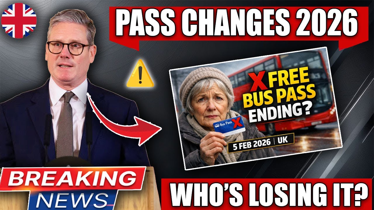 Free Bus Pass Changes 2026 🚍 | Major Benefits Ending 5 February | Who Still Qualifies?