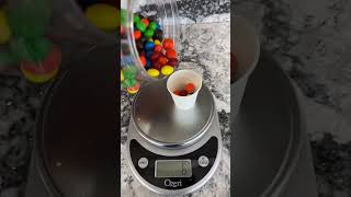 200 #calories of Peanut Butter M&M's #shorts