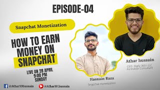 How to earn money on Snapchat Monetization 2024