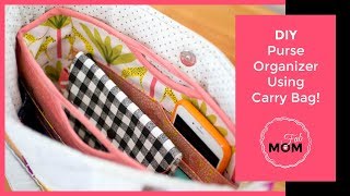 In this video, i am going to show you how make handbag organizer using
carry shopping bag at home. if don't want by yourself, ca...