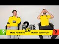 Mats Hummels vs Marcel Schmelzer | Who knows more? - BVB-Challenge