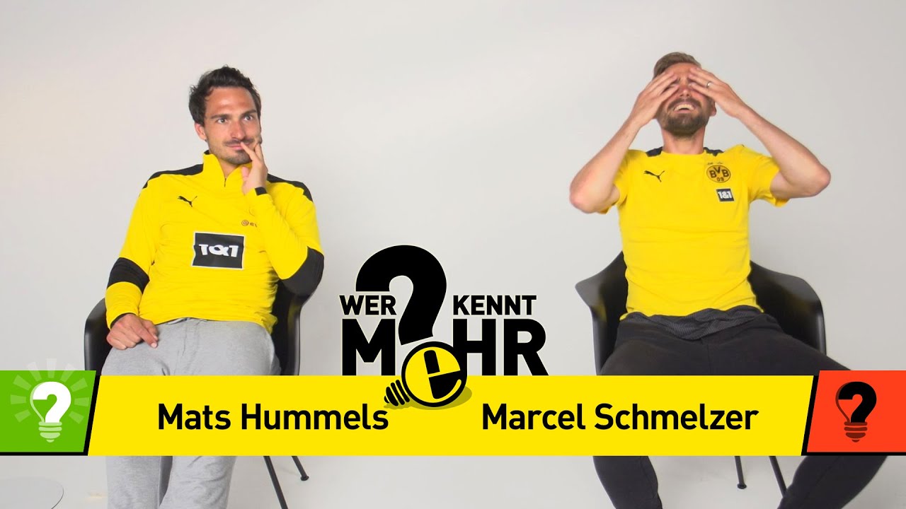 Mats Hummels vs Marcel Schmelzer | Who knows more? - BVB-Challenge - YouTube