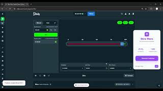 100 To 27K With Stake Dice Predictor Dicehero