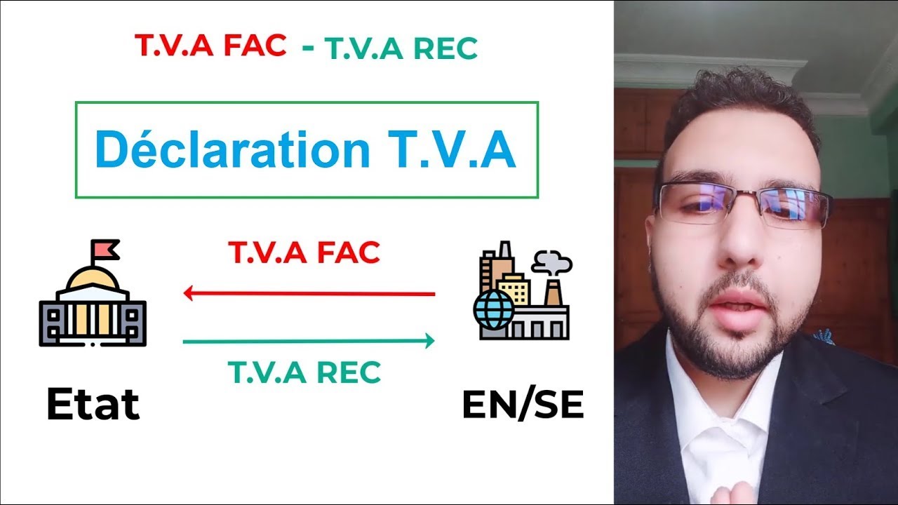 Déclaration tva : tva due et crédit de tva [ S1 - Bac GE GC - Ofppt ] [darija]