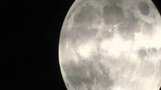 Full Moon real time pass 2 July 15th 2011 (With Clouds)