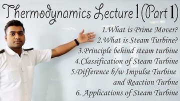 Introduction to steam turbine | Lecture1(Part1)