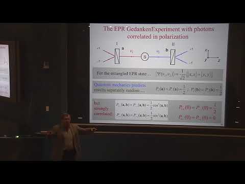 Alain Aspect - From Einstein’s Doubts to Quantum Technologies (February 19, 2020)