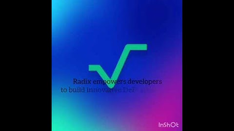 @Radixdlt #radix #blockchain #defi