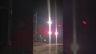 CN Thundercab leads with CN D9 trailing 2nd through Slinger, WI with BNSF rear DPU