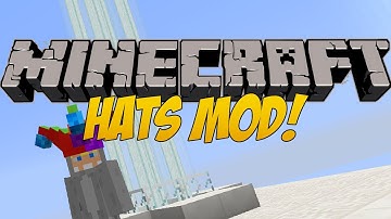 MINECRAFT HATS MOD (1.5.1) by iChun - Mod Spotlights , with Porpoise