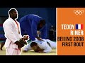 Teddy Riner's 🇫🇷 first Olympic bout! 🥋