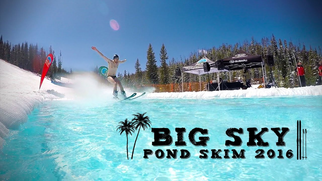 Big Sky Pond Skim 2016 YouTube