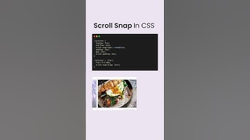 A simple carousel style container using the new CSS feature - Scroll Snap