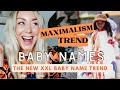 &quot;Maximalist Trend&quot; BABY NAMES - the new XXL Aesthetic for 2023 Baby Names!  SJ STRUM