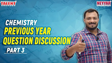 LDC CHEMISTRY [PREVIOUS QUESTIONS - 2017 ] DISCUSSION | PART 3  | KERALA PSC | TALENT ACADEMY