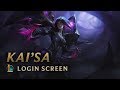 Kaisa the daughter of the void  login screen  league of legends