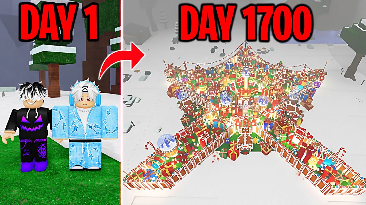 1700 Days to Build a Best Base in 99 Nights in The Forest