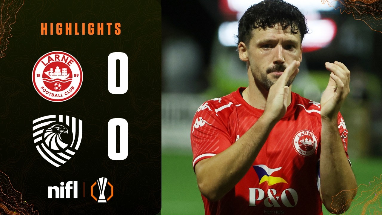 Larne FC 0–0 FC Iberia 1999 full highlights
