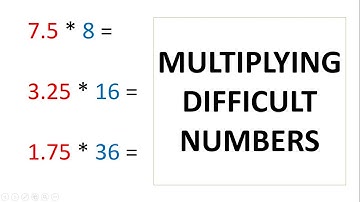 GRE Math Tricks: Multiplying difficult numbers || HD || GRE TARGET