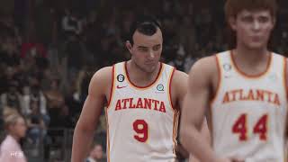 [PS5] NBA 2K23 Gameplay (4k) MyTeam VS Atlanta Hawks ALL-TIME