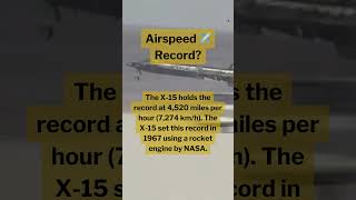 ✈️ Aircraft Fact: Fastest Airspeed Recorded aviation aircraft engineering flying aerospace