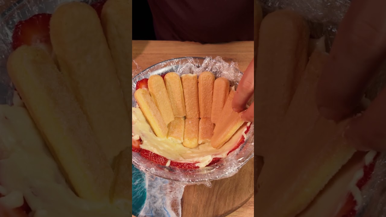 Viral Olan Tarifleri Deniyorum: Çilekli Küre Pastası Viral Olan Tarifleri Deniyorum: Çilekli Küre Pastası