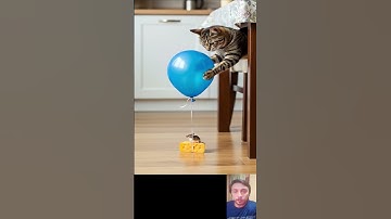 Shocking! 😱😱The newest balloon trap – Let’s go! やばすぎ！😱😱最新の風船トラップ、いっくよ〜！ #shorts #tabbycat #trap