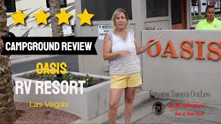 Oasis RV Resort Las Vegas | Campground Review | RV living