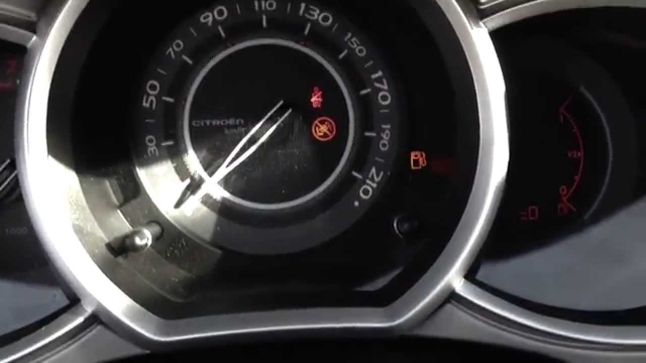 Citroen C3 - Reset Oil Light - Youtube