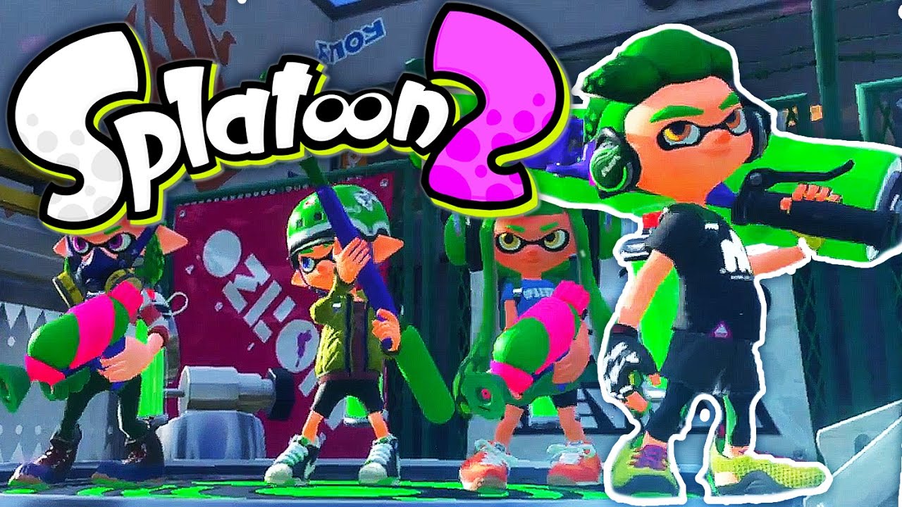 SPLATOON 2 (FORTSETZUNG) für NINTENDO SWITCH, sprich NINTENDO NX