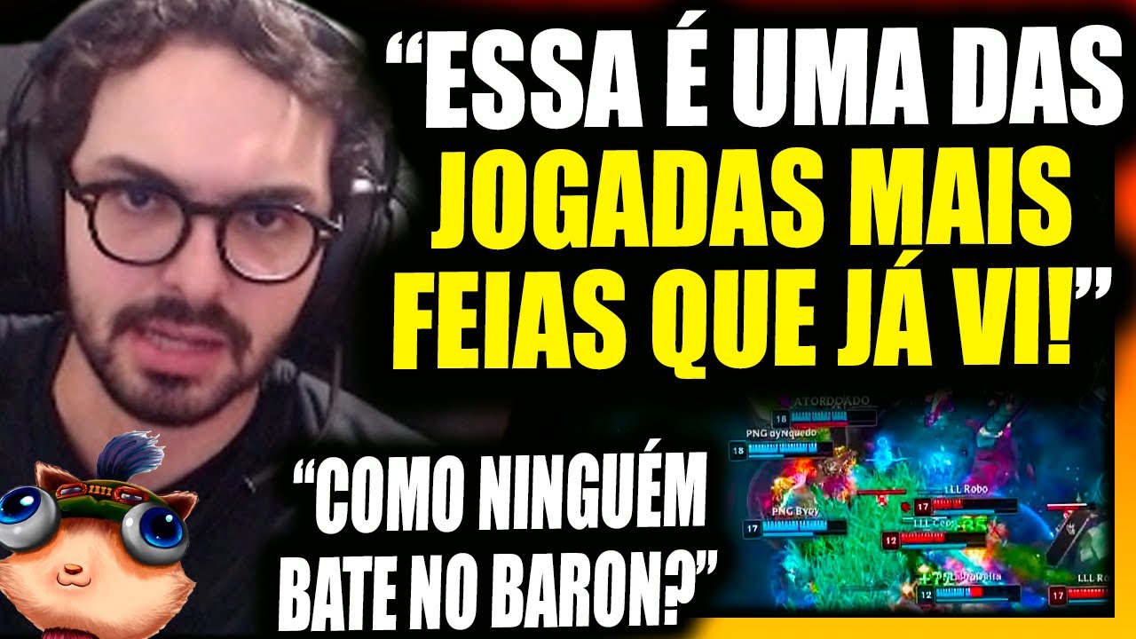 MYLON REACT BRONZIOCRE "PAIN x LOUD: TRADIÇÃO É 3 a 0 - CBLOL DA ZUEIRA"