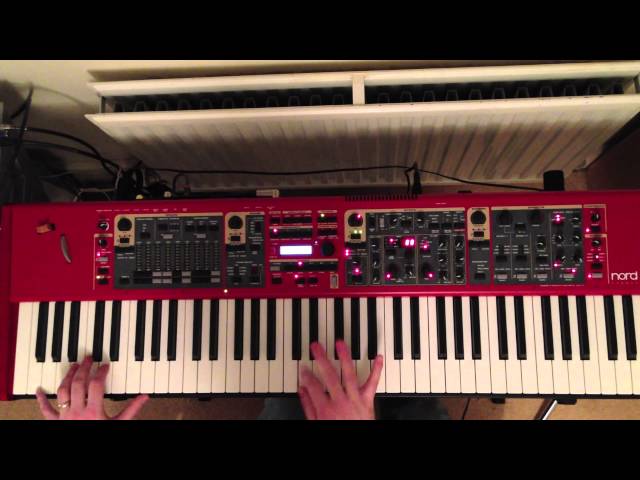 Nord Stage 2 Demo - Beat It class=