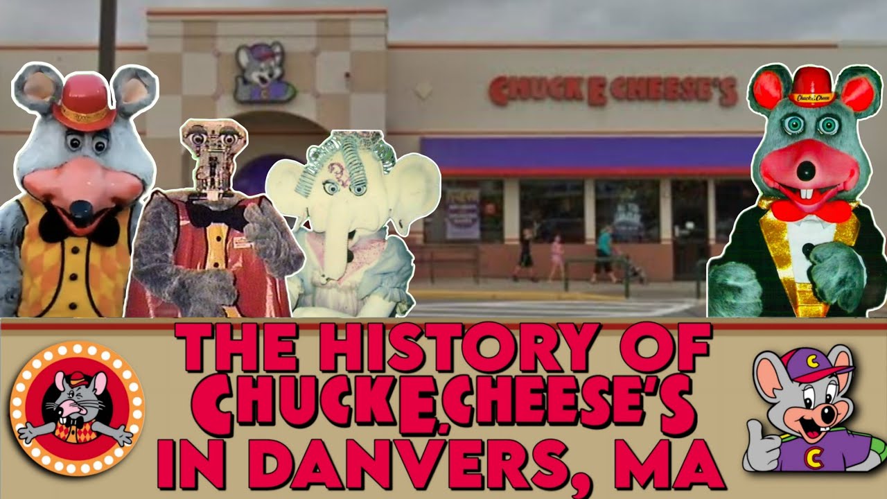 История Chuck E Cheese's в Дэнверсе, штат Массачусетс