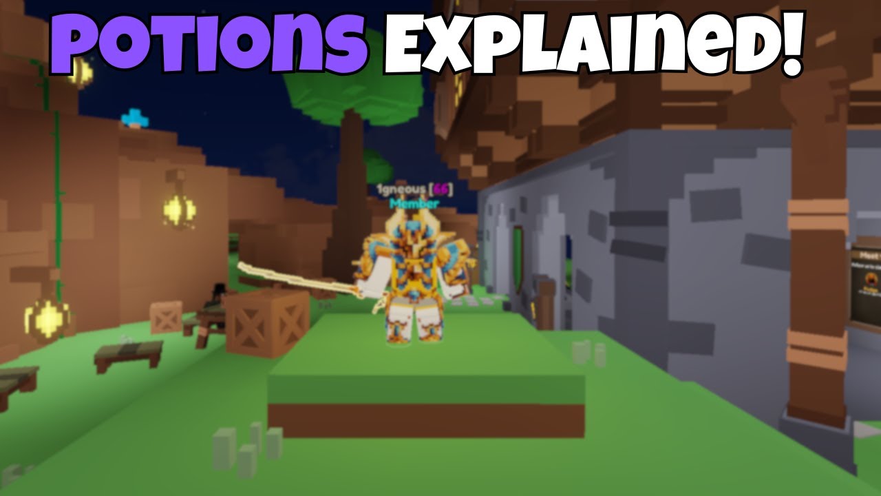 Potions Explained Pixel Blade