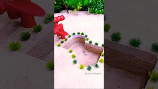 Mini farm water pump with real flowing water. Very satisfying to watch!#MiniFarm #WaterPump #DIY