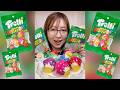 ASMR Trolli S Egg Gummies Are So Chewy And Amazing EatingSounds Mukbang 