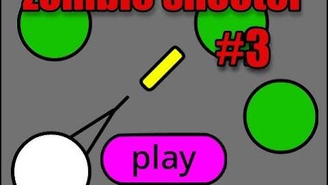 Zombie shooter in scratch #3 Final